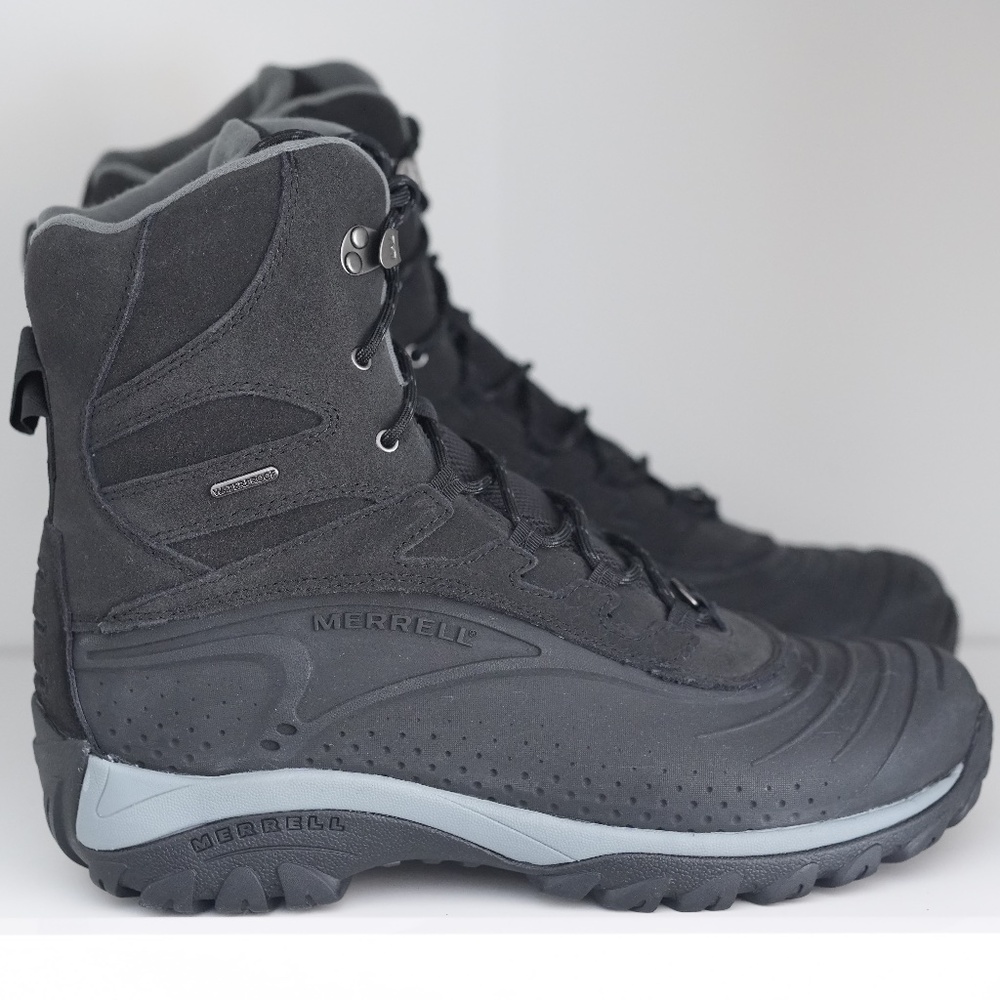 Merrell Men Thermo Frosty Tall Shell Waterproof Hiking Winter Snow Boots 10.5